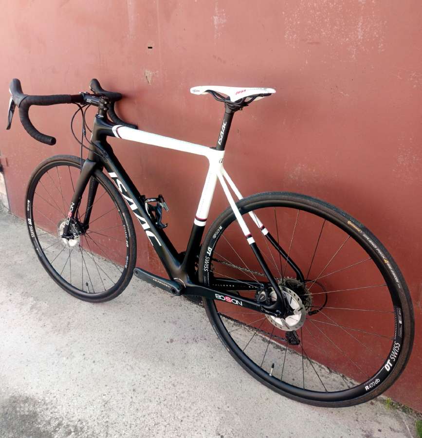 Isaac Boson carbon disc Ultegra 55cm dydžio. - nuotraukos Nr. 5