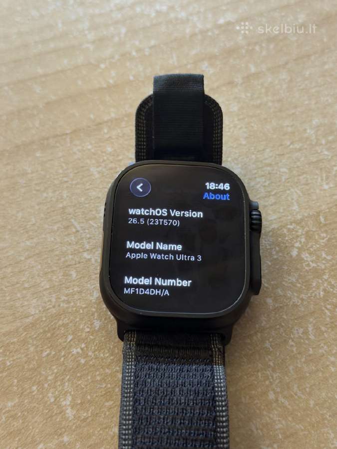 Apple Watch Ultra 3 - nuotraukos Nr. 2