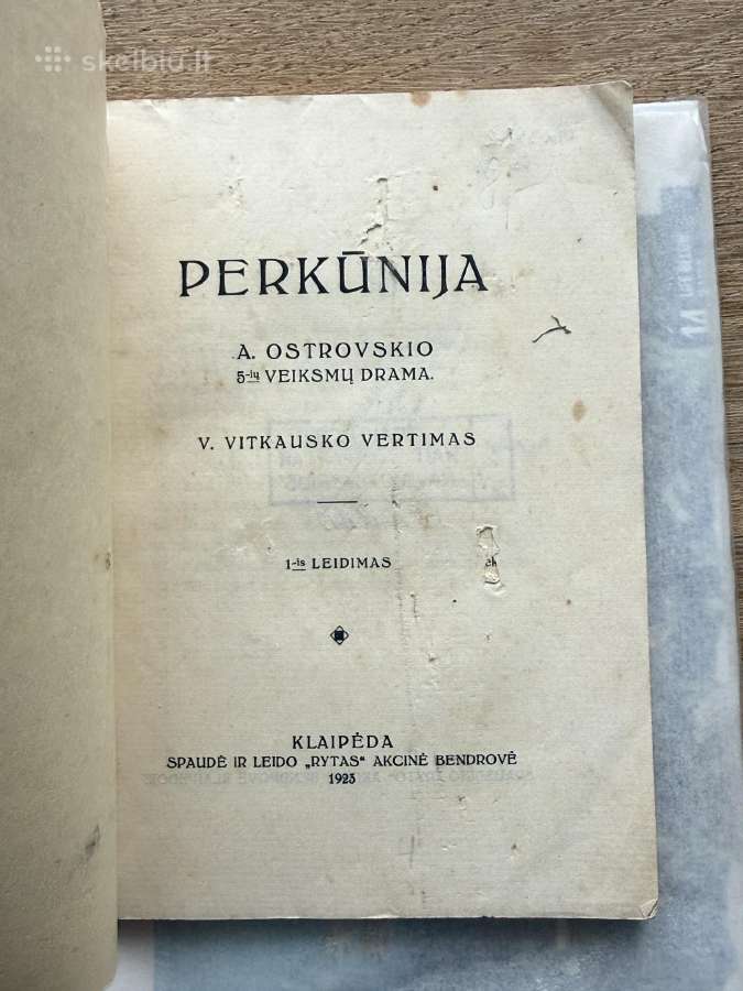 Perkūnija 1923 m. - nuotraukos Nr. 2