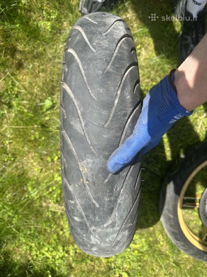 Motociklo/motorolerio ratai su padangom - nuotraukos Nr. 13