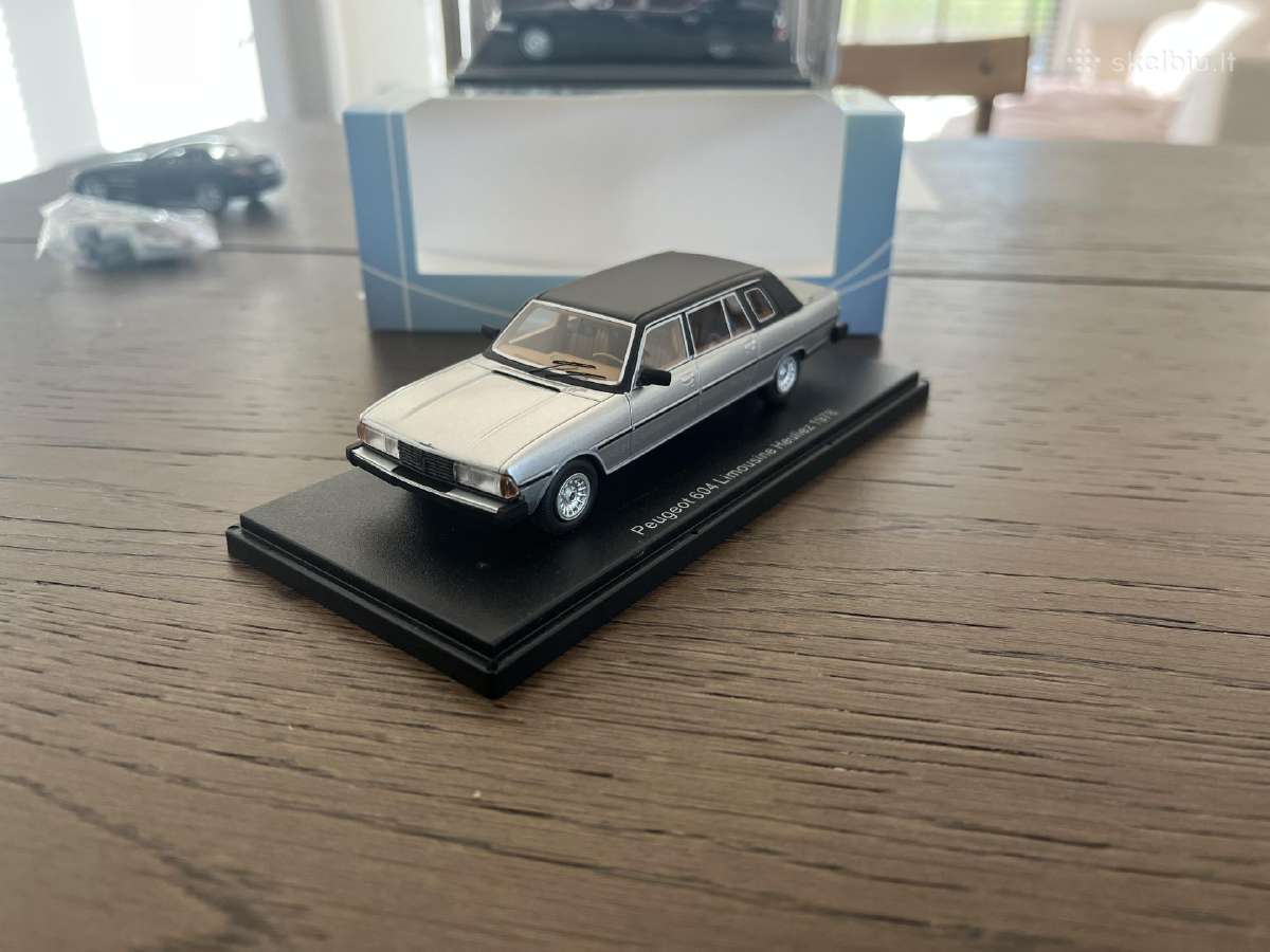 Kolekciniai modeliukai-peugeot 604 limousine 1978 - nuotraukos Nr. 2