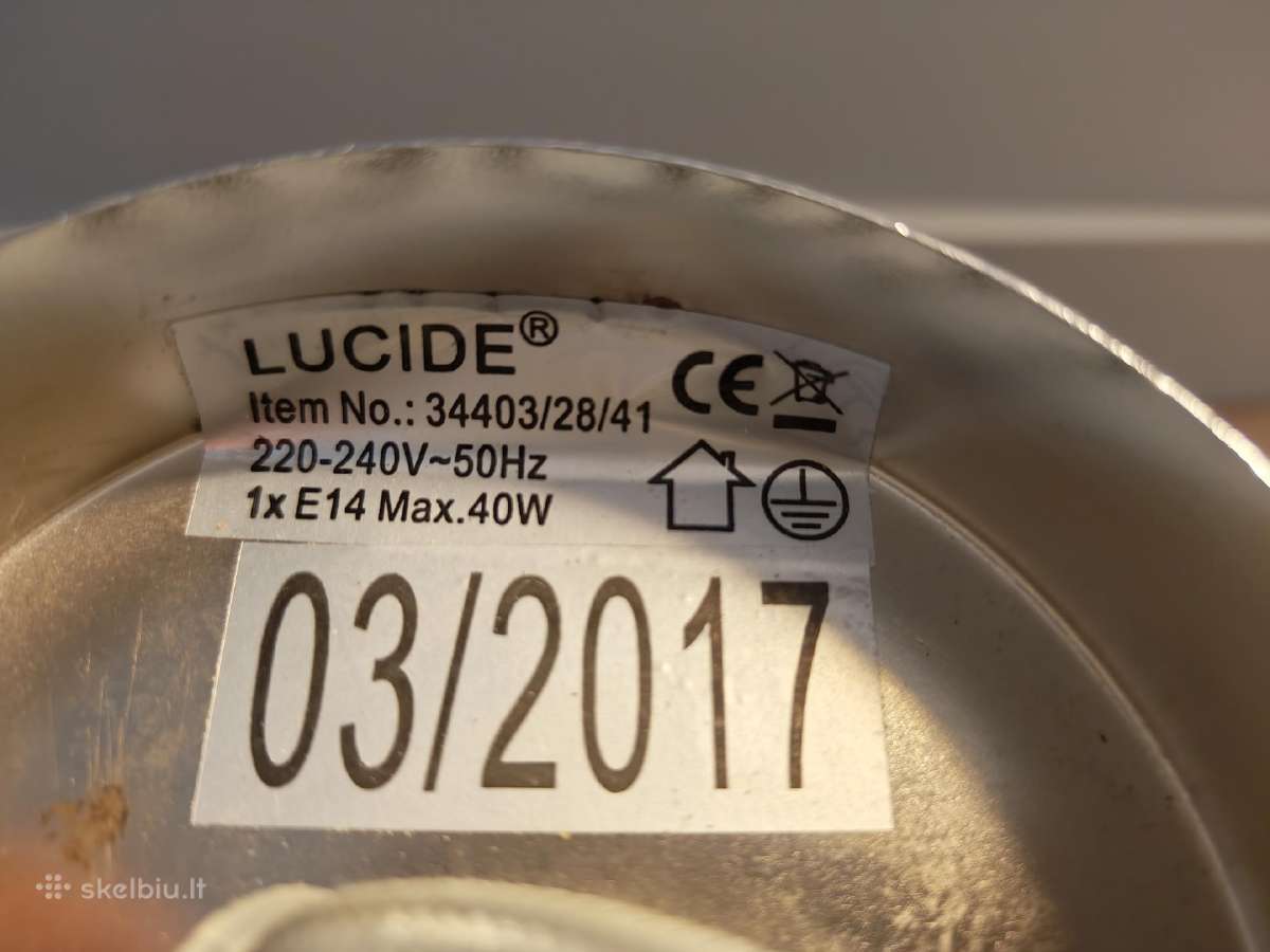 Lucide Solo šviestuvai - nuotraukos Nr. 4