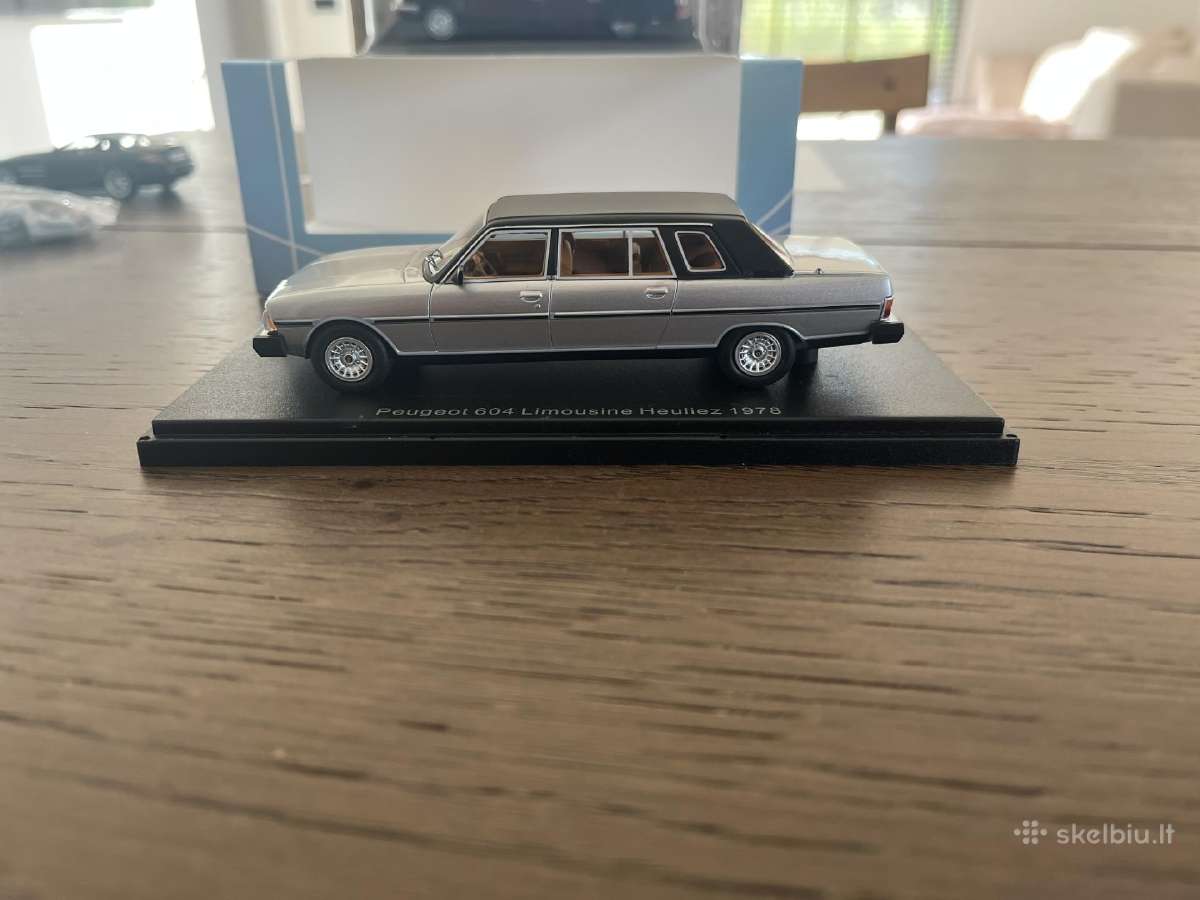 Kolekciniai modeliukai-peugeot 604 limousine 1978 - nuotraukos Nr. 3