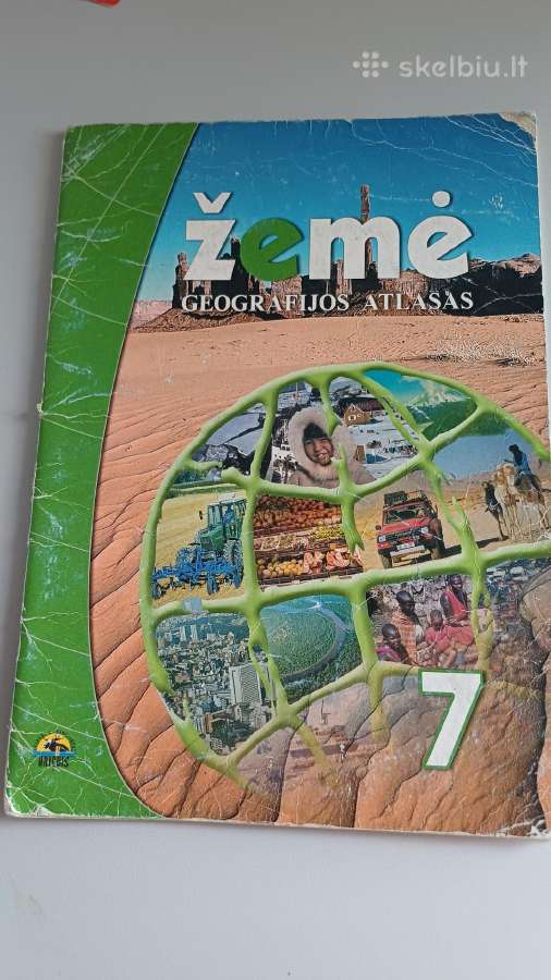 Geografijos atlasai "Žemė" 6, 7 ir 8 klasei - nuotraukos Nr. 2
