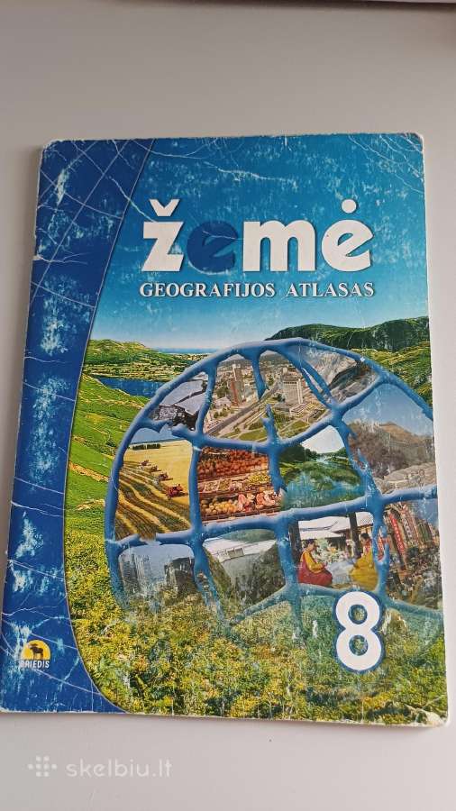 Geografijos atlasai "Žemė" 6, 7 ir 8 klasei - nuotraukos Nr. 3