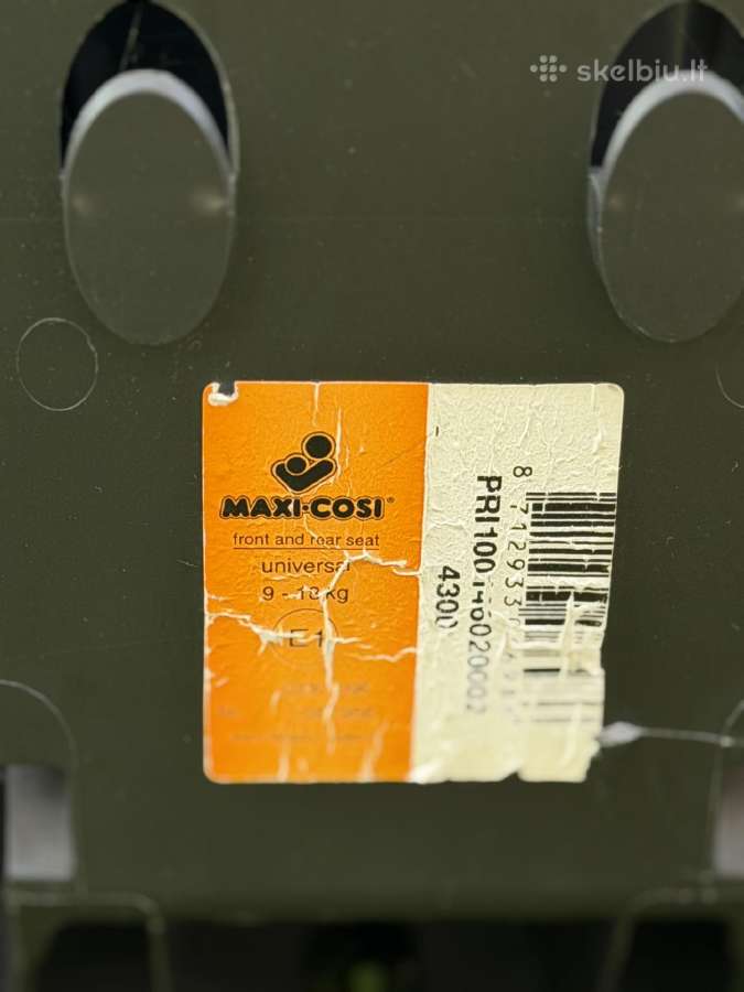 Maxi Cosi 9-18kg ir Britax 0-18kg - nuotraukos Nr. 6