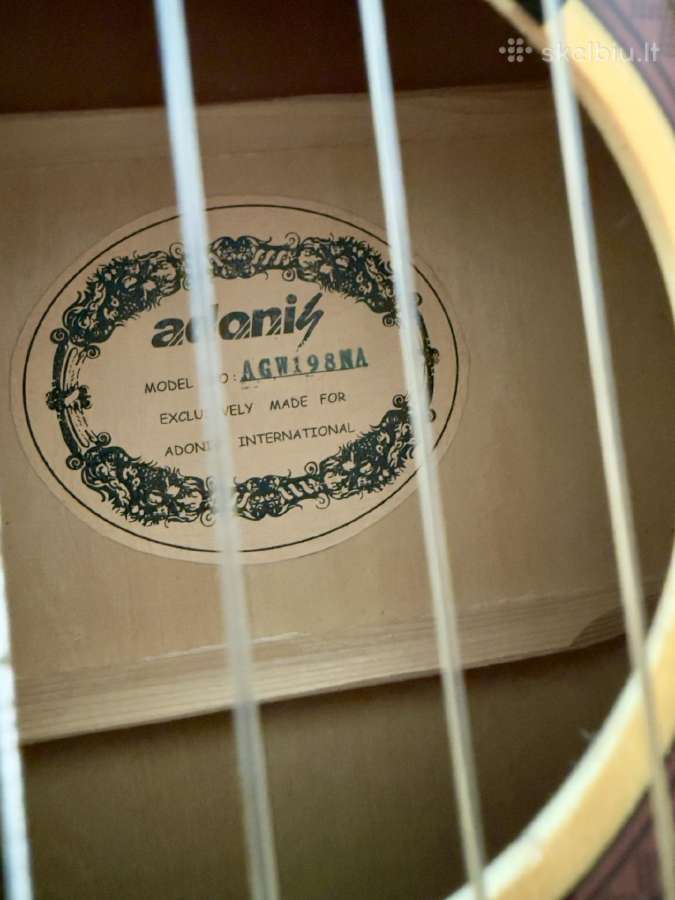 Adonis Agw198na klasikinė gitara - nuotraukos Nr. 2