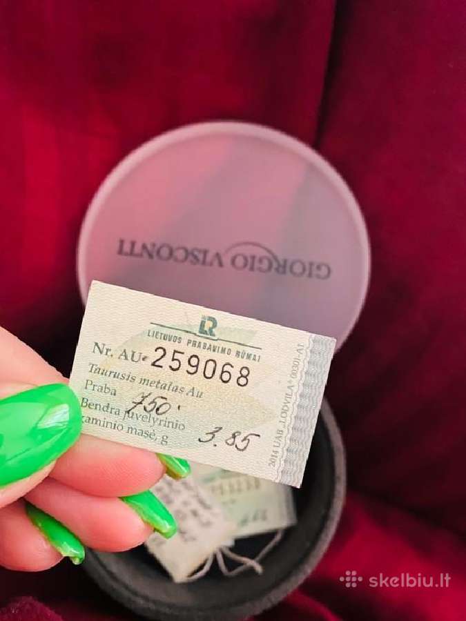 Giorgio Visconti kryžiukas 76 deimantai - nuotraukos Nr. 5