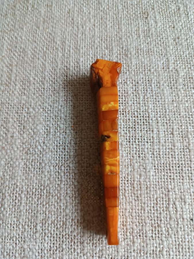 Vintažinis gintarinis cigarečių kandiklis - nuotraukos Nr. 5