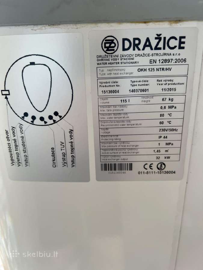Dražice boileris - nuotraukos Nr. 3