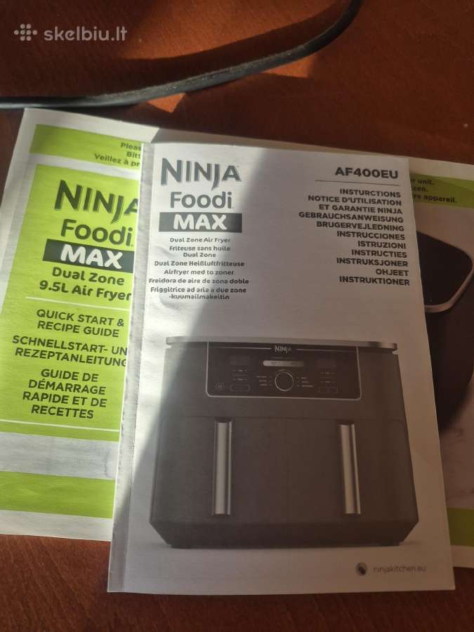 Karšto oro gruzdintuvė Ninja Af400eu - nuotraukos Nr. 6