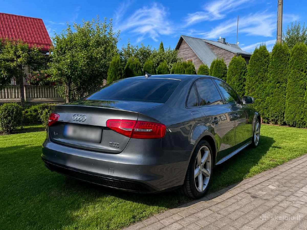 Audi A4 Quattro S-line, 2016m., 2.0 l, benzinas - nuotraukos Nr. 6