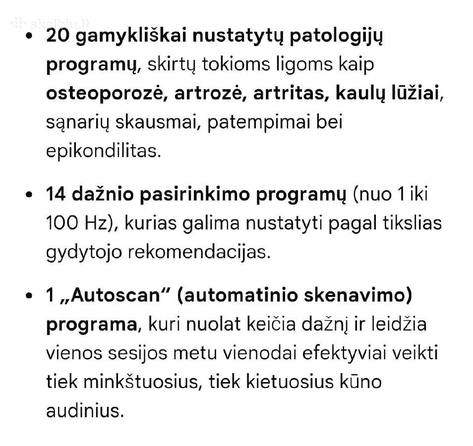 I-tech mag nešiojamas magnetoterapijos aparatas - nuotraukos Nr. 5