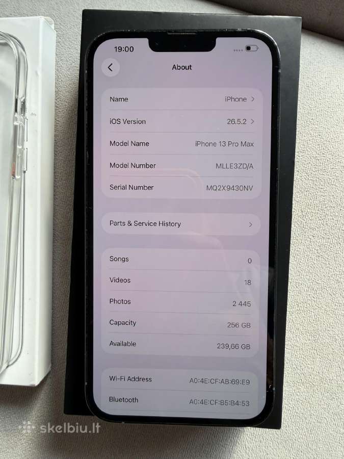 iPhone 13 pro max 256 - nuotraukos Nr. 4