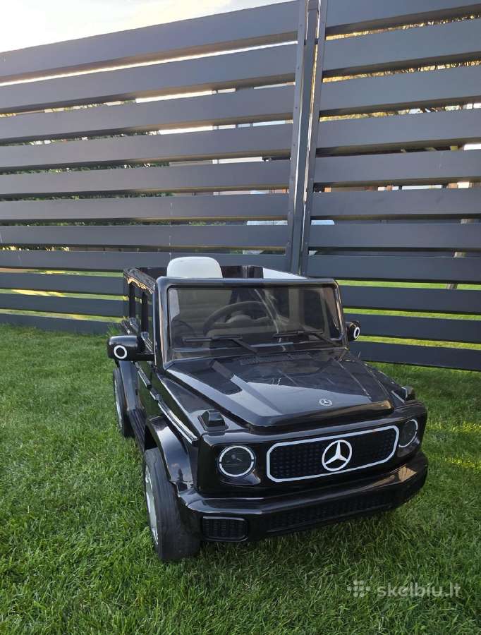 Vaikiškas elektrinis automobilis Mercedes Eqg - nuotraukos Nr. 2