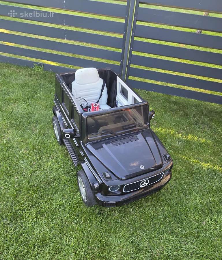 Vaikiškas elektrinis automobilis Mercedes Eqg - nuotraukos Nr. 3