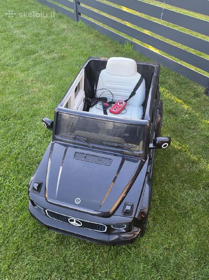 Vaikiškas elektrinis automobilis Mercedes Eqg - nuotraukos Nr. 4