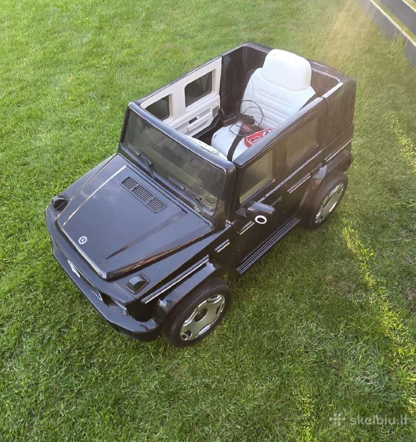 Vaikiškas elektrinis automobilis Mercedes Eqg - nuotraukos Nr. 5