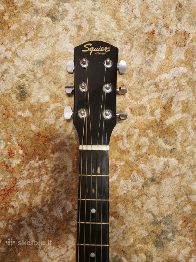 Squier by Fender Sa-105 akustinė gitara - nuotraukos Nr. 4