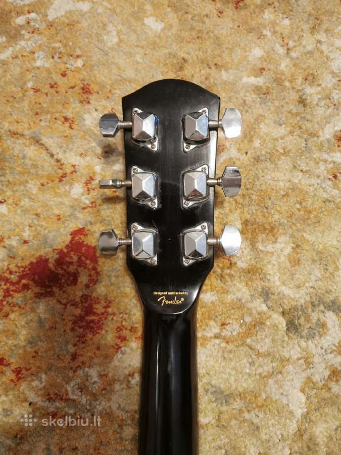 Squier by Fender Sa-105 akustinė gitara - nuotraukos Nr. 7