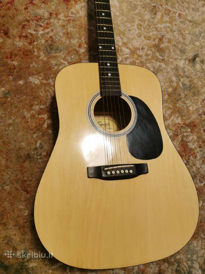 Squier by Fender Sa-105 akustinė gitara - nuotraukos Nr. 10