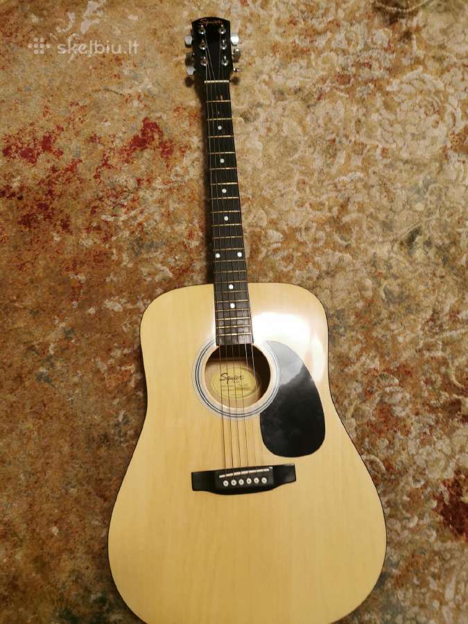 Squier by Fender Sa-105 akustinė gitara - nuotraukos Nr. 11