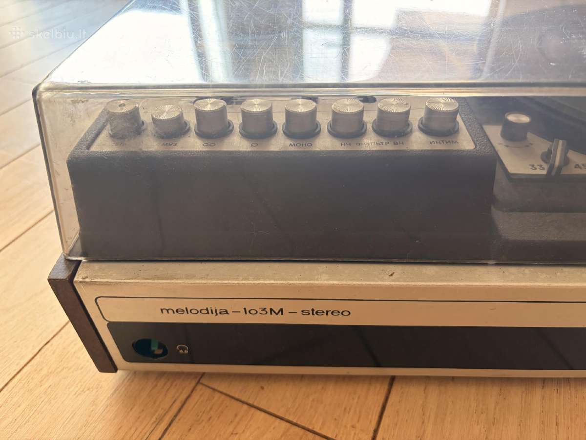 Radiotehnika Melodija 103m Stereo - nuotraukos Nr. 6