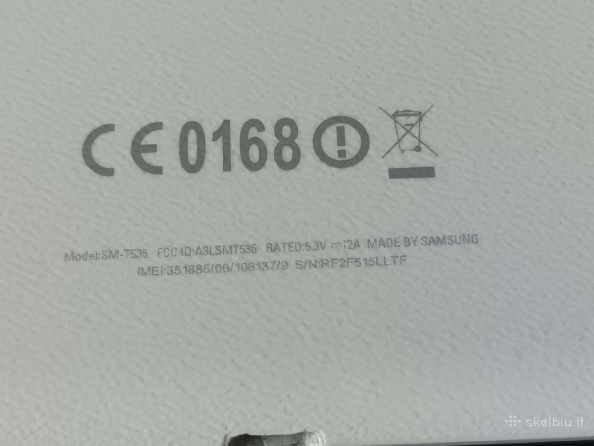 Samsung sm-535 - nuotraukos Nr. 3