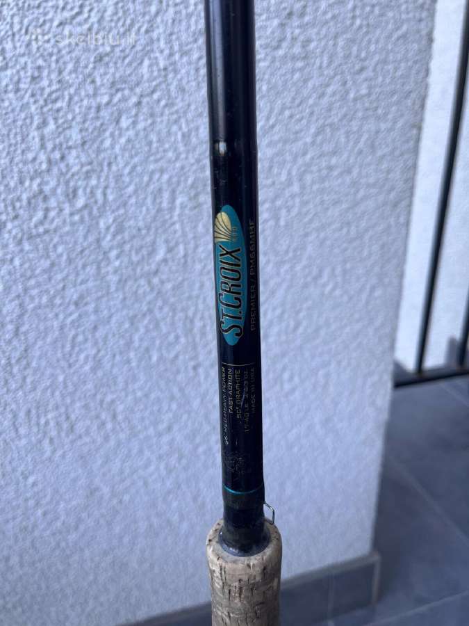 St. Croix Premier Musky Pm66mhf + Abu Garcia Ambas - nuotraukos Nr. 2