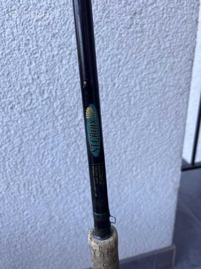 St. Croix Premier Musky Pm66mhf + Abu Garcia Ambas - nuotraukos Nr. 7
