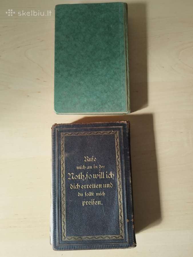 Dvi antikvarinės vokiškos knygos. - nuotraukos Nr. 3