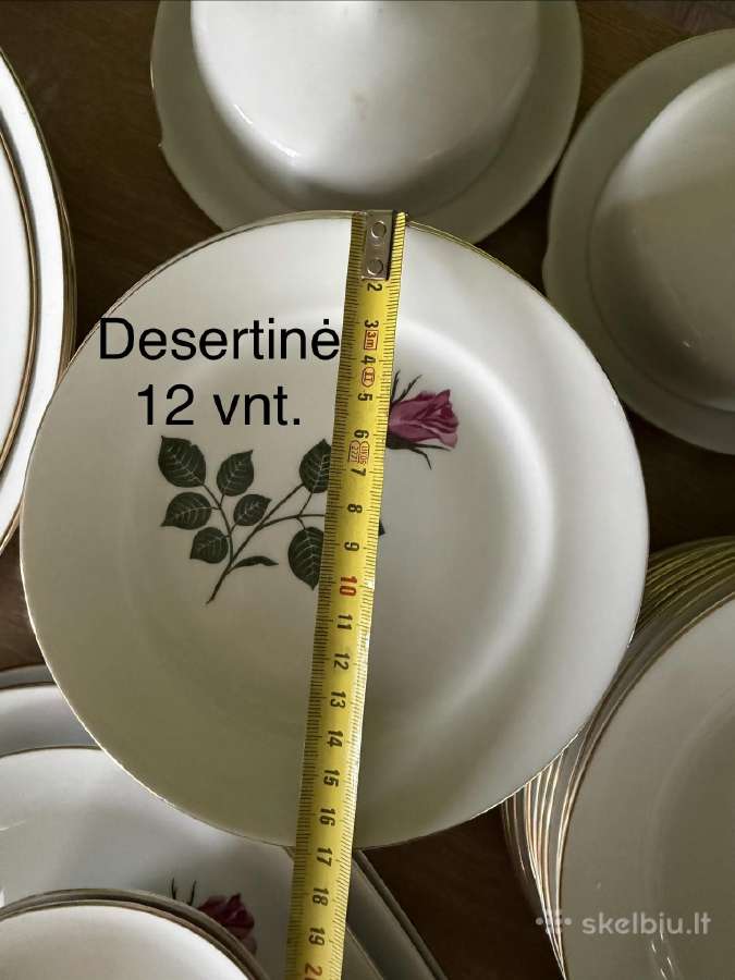 Vokiškas vintažinis pietų serv. Kahl 65 dalys - nuotraukos Nr. 7