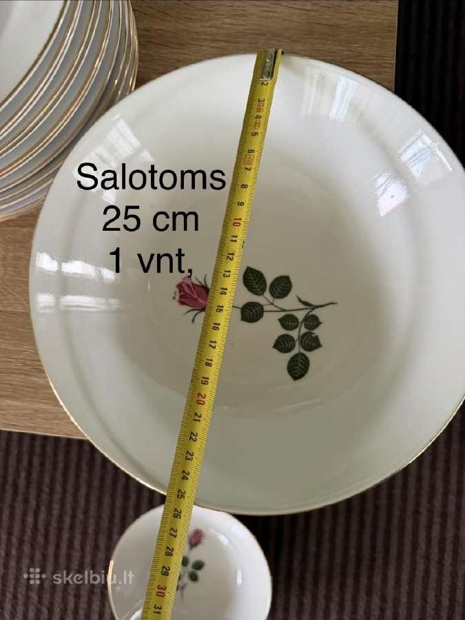 Vokiškas vintažinis pietų serv. Kahl 65 dalys - nuotraukos Nr. 10
