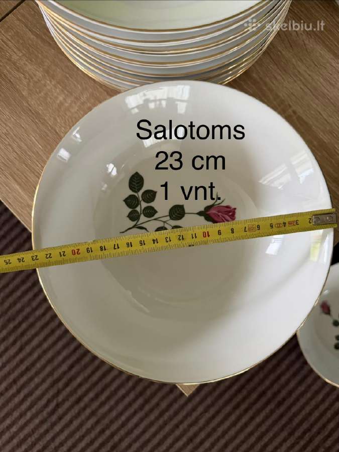Vokiškas vintažinis pietų serv. Kahl 65 dalys - nuotraukos Nr. 11