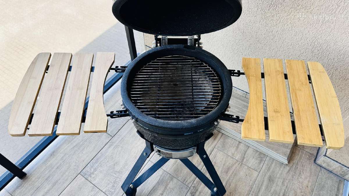 Kamado kepsninė 37 cm grotelės - nuotraukos Nr. 2
