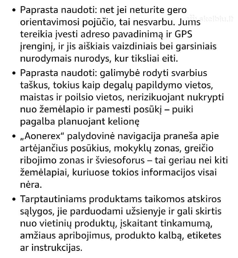7 coliu GPS navigacija automobiliuj, sunkvežimams - nuotraukos Nr. 3