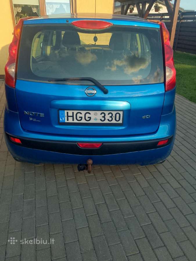 Parduodu Nissan note - nuotraukos Nr. 8