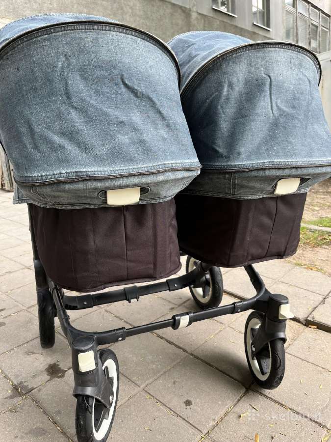 Dvynukų vežimėlis Bugaboo Donkey - nuotraukos Nr. 4