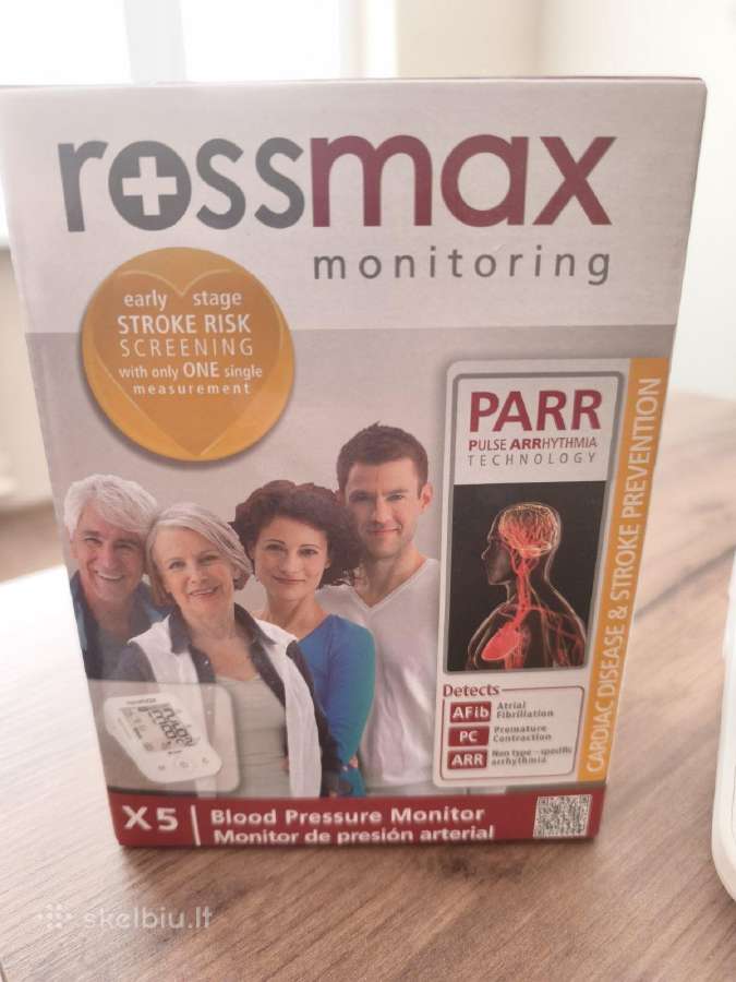 Automatinis kraujospūdžio matuoklis Rossmax X5 - nuotraukos Nr. 3