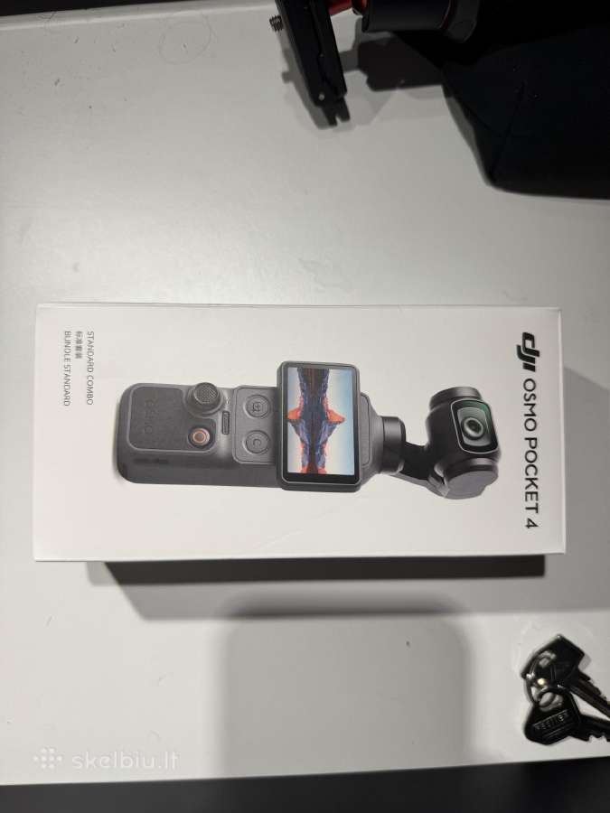 Dji Osmo Pocket 4 + Car mount'as - nuotraukos Nr. 4