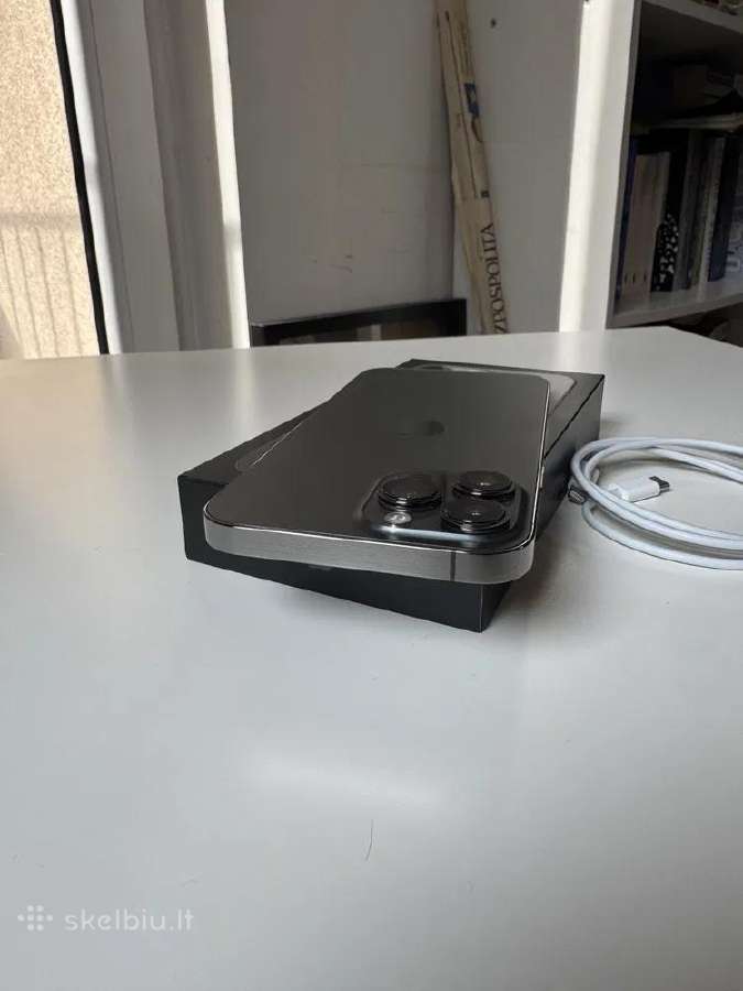 iPhone 13 pro max 256 black - nuotraukos Nr. 4