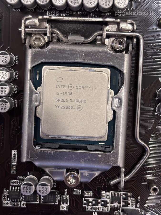 Gigabyte Z170-hd3p + Intel i5-6500 + Zalman cooler - nuotraukos Nr. 3
