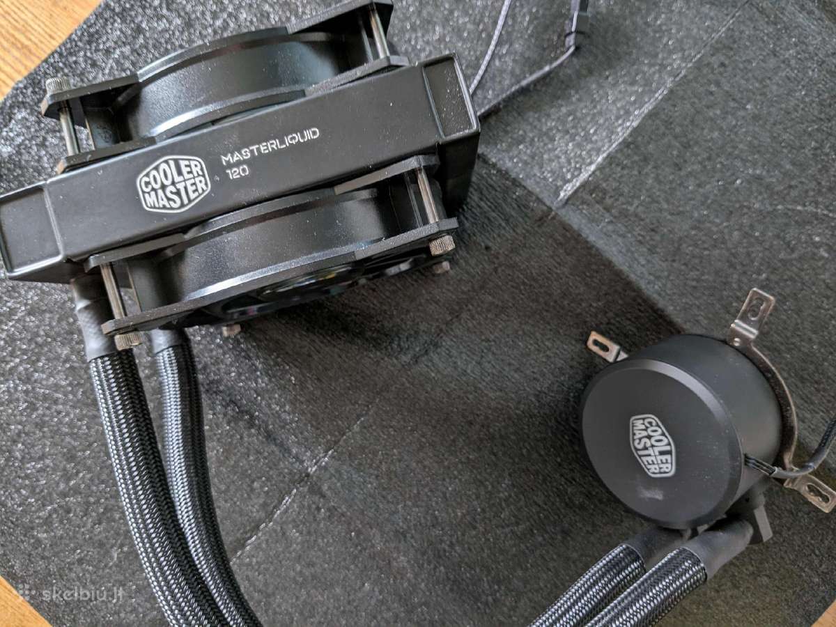 Cooler Master Masterliquid 120 vandens ausintuvas - nuotraukos Nr. 4