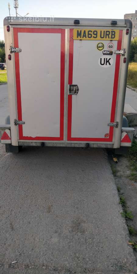 Excliusivu labai geros būklės spec. box- priekaba - nuotraukos Nr. 2