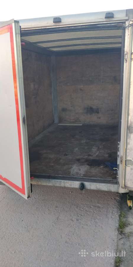 Excliusivu labai geros būklės spec. box- priekaba - nuotraukos Nr. 8