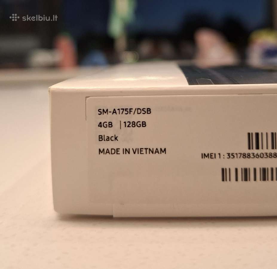 Parduodamas Samsung A17 4gb/128gb Black - nuotraukos Nr. 4