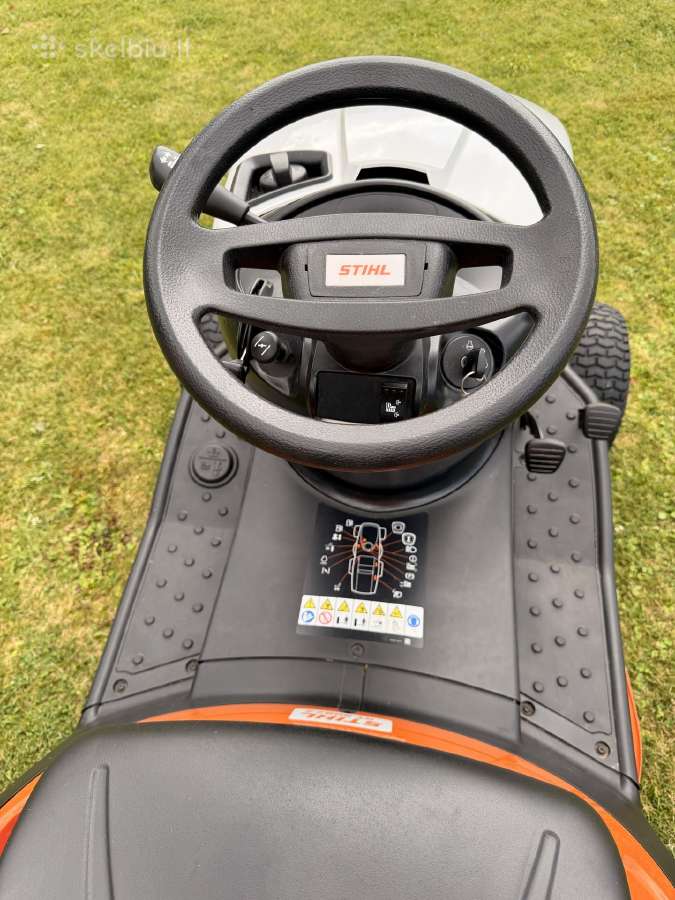 Žolės traktoriukas Stihl 5097z - nuotraukos Nr. 4