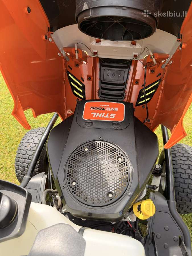 Žolės traktoriukas Stihl 5097z - nuotraukos Nr. 8