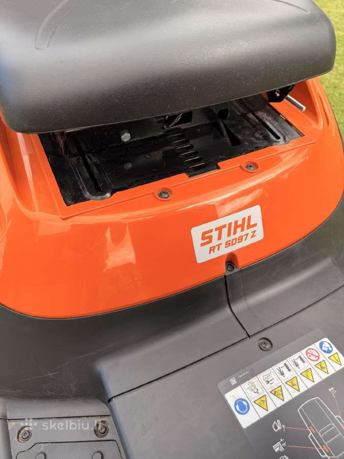 Žolės traktoriukas Stihl 5097z - nuotraukos Nr. 14