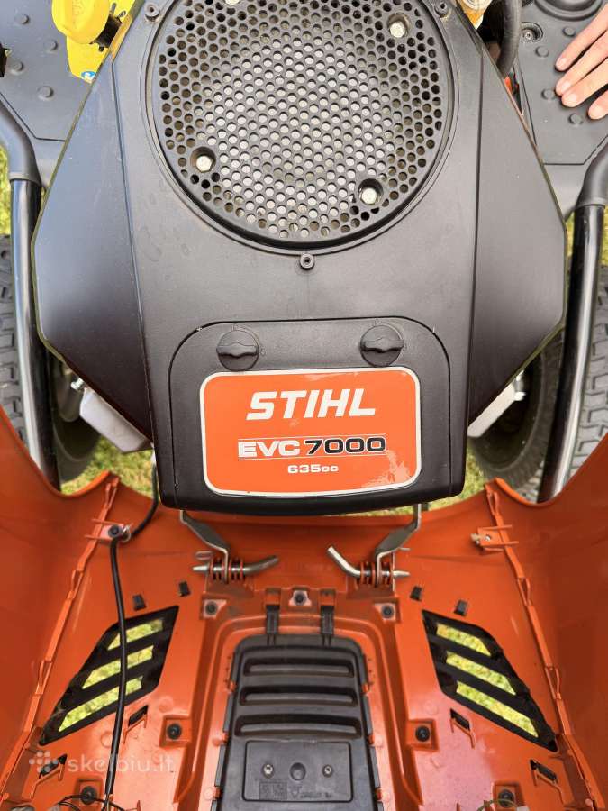 Žolės traktoriukas Stihl 5097z - nuotraukos Nr. 15